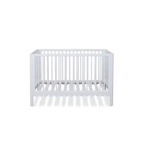 Maisie Scalloped Cot - White - Mocka by Mocka., a Cots & Bassinets for sale on Style Sourcebook