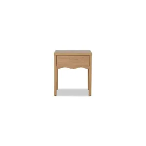 Malena Bedside Table - Natural - Mid Wood Look - Mocka by Mocka., a Side Table for sale on Style Sourcebook