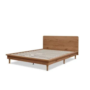 Carson Queen Bed - Natural - Mid Wood Look - Mocka by Mocka., a Beds & Bed Frames for sale on Style Sourcebook