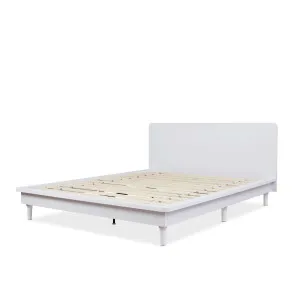 Carson Queen Bed - White - Mocka by Mocka., a Beds & Bed Frames for sale on Style Sourcebook