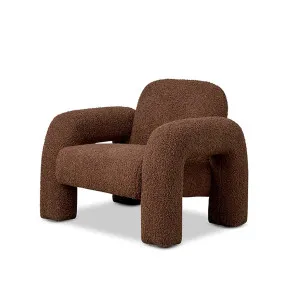 Felix Sherpa Occasional Chair - Chocolate - Mocka by Mocka., a Chairs for sale on Style Sourcebook