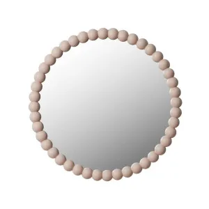 Bobbin Mirror - Round - Pink - Mocka by Mocka., a Mirrors for sale on Style Sourcebook