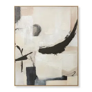 Hana Hand Painted Wall Art - 120cm x 5cm x 150cm by null, a Artwork & Wall Decor for sale on Style Sourcebook