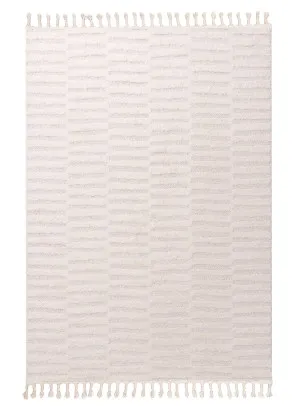 Fatima Ivory Cream Modern Textured Rug by Miss Amara, a Other Rugs for sale on Style Sourcebook