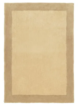 Verity Beige Bordered Shag Rug by Miss Amara, a Contemporary Rugs for sale on Style Sourcebook