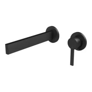 Lexi Mkii Switchmix Wall Bath Mixer Set 200mm | Made From Brass In Matte Black By Phoenix by PHOENIX, a Bathroom Taps & Mixers for sale on Style Sourcebook