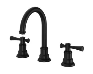 Cromford Basin Set | Made From Brass In Matte Black By Phoenix by PHOENIX, a Bathroom Taps & Mixers for sale on Style Sourcebook