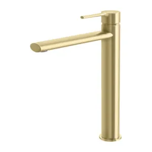 Vivid Slimline Oval Vessel Mixer | Made From Brass In Gold By Phoenix by PHOENIX, a Bathroom Taps & Mixers for sale on Style Sourcebook