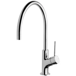 Phoenix Vivid Slimline Oval Sink Mixer 220mm Gooseneck-Chrome by PHOENIX, a Kitchen Taps & Mixers for sale on Style Sourcebook