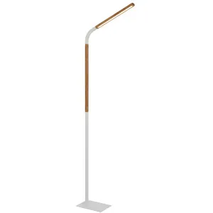 Telbix Dumas LED Floor Lamp White by Telbix, a Floor Lamps for sale on Style Sourcebook