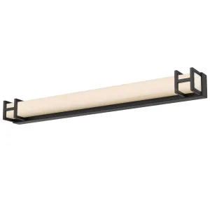 Telbix Gilson Medium Tricolour LED Vanity Light Black by Telbix, a LED Lighting for sale on Style Sourcebook