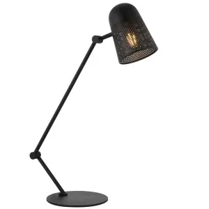 Telbix Cadena Table Lamp Black by Telbix, a Table & Bedside Lamps for sale on Style Sourcebook