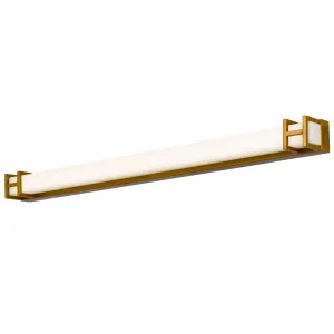 Telbix Gilson Large Tricolour LED Vanity Light Antique Gold by Telbix, a LED Lighting for sale on Style Sourcebook