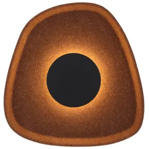 Telbix Moro LED Wall Light Brown by Telbix, a Wall Lighting for sale on Style Sourcebook