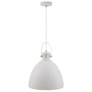 Telbix Fabrica Medium Pendant White by Telbix, a Pendant Lighting for sale on Style Sourcebook