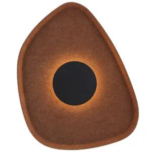 Telbix Raxa LED Wall Light Brown by Telbix, a Wall Lighting for sale on Style Sourcebook