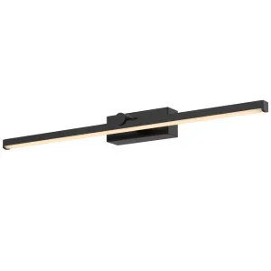 Telbix Foley Medium Tricolour LED Vanity Light Black by Telbix, a Wall Lighting for sale on Style Sourcebook