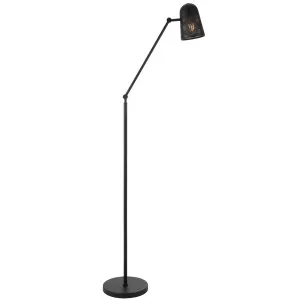 Telbix Cadena Floor Lamp Black by Telbix, a Floor Lamps for sale on Style Sourcebook