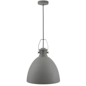 Telbix Fabrica Medium Pendant Grey by Telbix, a Pendant Lighting for sale on Style Sourcebook