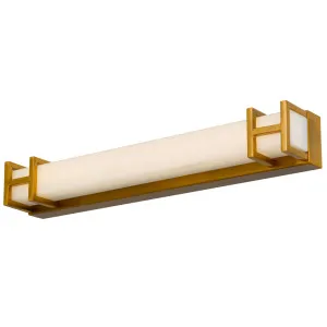 Telbix Gilson Small Tricolour LED Vanity Light Antique Gold by Telbix, a LED Lighting for sale on Style Sourcebook