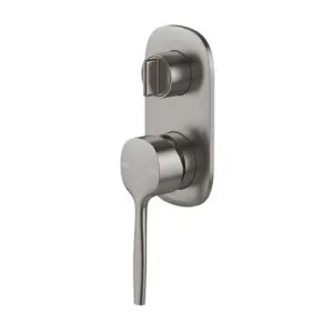 Vask Switchmix Shower Or Bath Diverter Mixer Fit-Off Kit | Made From Brass In Brushed Carbon By Phoenix by PHOENIX, a Bathroom Taps & Mixers for sale on Style Sourcebook
