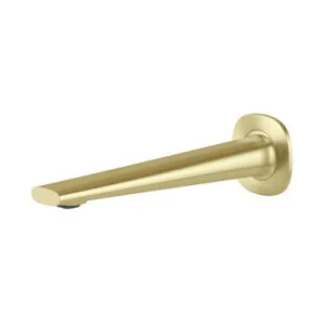 Vask Wall Basin Or Bath Outlet 200mm | Made From Brass In Gold By Phoenix by PHOENIX, a Bathroom Taps & Mixers for sale on Style Sourcebook