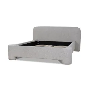 Reko Queen Bed Frame - Clay Grey by Interior Secrets - AfterPay Available by Interior Secrets, a Beds & Bed Frames for sale on Style Sourcebook