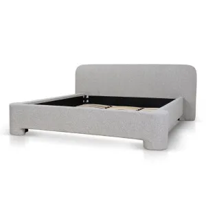 Reko King Bed Frame - Clay Grey by Interior Secrets - AfterPay Available by Interior Secrets, a Beds & Bed Frames for sale on Style Sourcebook