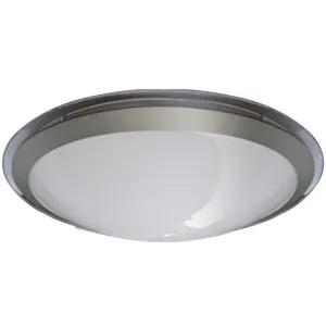 Telbix Astrid Smart Tricolour LED Oyster Light Silver by Telbix, a LED Lighting for sale on Style Sourcebook