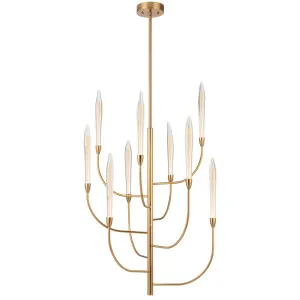 Telbix Archer LED Candelabra Modern Chandelier 9 Light by Telbix, a LED Lighting for sale on Style Sourcebook