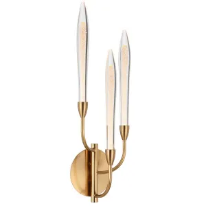 Telbix Archer LED Candelabra Modern Wall Light Antique Gold by Telbix, a Outdoor Lighting for sale on Style Sourcebook