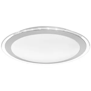 Telbix Astrid Medium Tricolour LED Oyster Light Silver by Telbix, a LED Lighting for sale on Style Sourcebook
