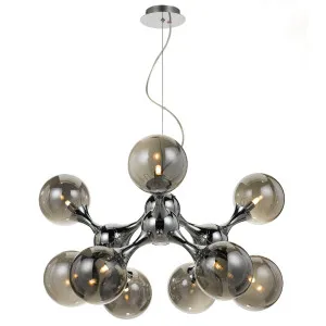 Telbix Cosmic 9 Light Pendant Chrome by Telbix, a Pendant Lighting for sale on Style Sourcebook