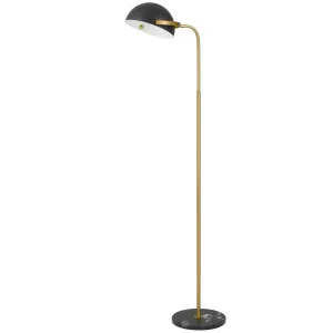 Telbix Pollard Floor Lamp Black and Antique Gold by Telbix, a Floor Lamps for sale on Style Sourcebook