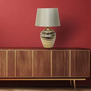 Vencha Lena Table Lamp Gold by Vencha, a Table & Bedside Lamps for sale on Style Sourcebook