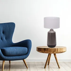 Vencha Venus Table Lamp Brown by Vencha, a Table & Bedside Lamps for sale on Style Sourcebook