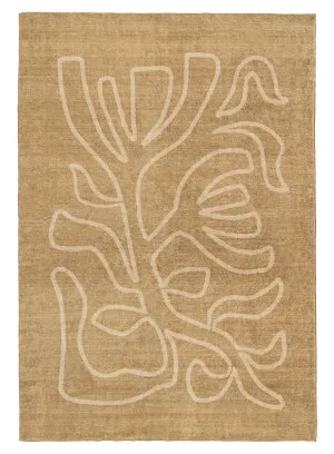 Khayana Brown Hand Drawn Washable Rug by Miss Amara, a Other Rugs for sale on Style Sourcebook