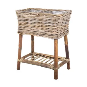 Basket Herb Bahama Grey by Florabelle Living, a Baskets & Boxes for sale on Style Sourcebook