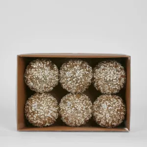 Lumi Baubles (Set Of 6) by Florabelle Living, a Christmas for sale on Style Sourcebook