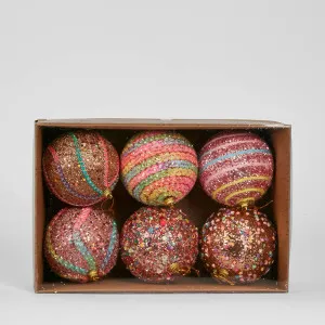 Candye Baubles (Set Of 6) by Florabelle Living, a Christmas for sale on Style Sourcebook