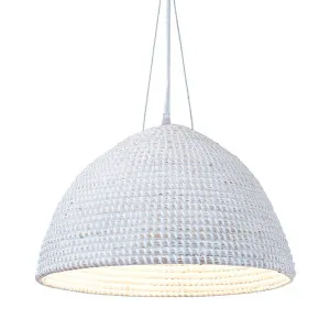 San Marco Ceiling Pendant White by Florabelle Living, a Pendant Lighting for sale on Style Sourcebook