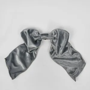Velvet Clip on Bow LGE Light Blue by Florabelle Living, a Christmas for sale on Style Sourcebook