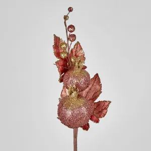 Glitter Pomegranate Spray Pink by Florabelle Living, a Christmas for sale on Style Sourcebook