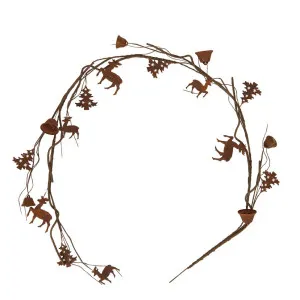 Dural Rusty Trees and Deer Garland by Florabelle Living, a Christmas for sale on Style Sourcebook