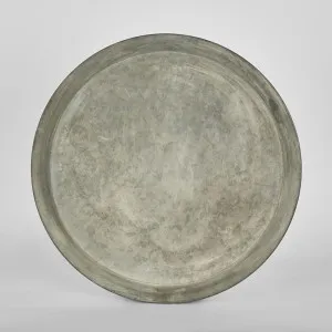 Iron Round Tray LGE by Florabelle Living, a Statues & Ornaments for sale on Style Sourcebook
