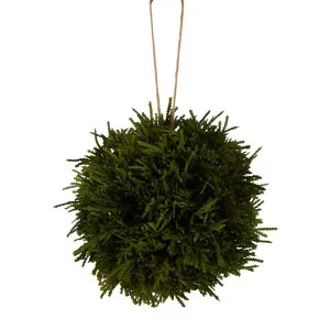 Cypress Hanging Ball Green 15cm by Florabelle Living, a Statues & Ornaments for sale on Style Sourcebook
