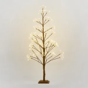 Nature Brown Starry Tree 120cm With 660LED by Florabelle Living, a Christmas for sale on Style Sourcebook