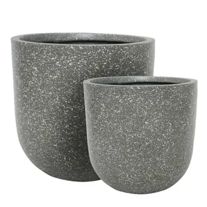 Dessa Large Terrazzo Planter Set of Two by Florabelle Living, a Plant Holders for sale on Style Sourcebook