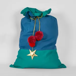Blue and Green Reversible Sack by Florabelle Living, a Christmas for sale on Style Sourcebook