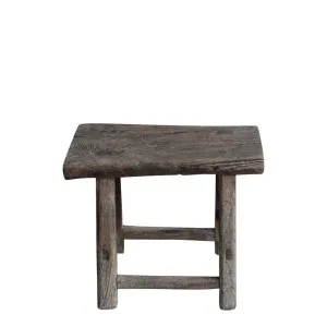 Shanxi 130 Year Old Elm Stool 1030822 by Florabelle Living, a Stools for sale on Style Sourcebook